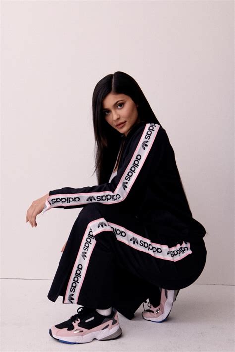 kylie jenner schoenen adidas black|kylie jenner adidas lip kit.